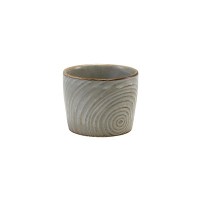 Smoke Grey Terra Porcelain Dip Pot
